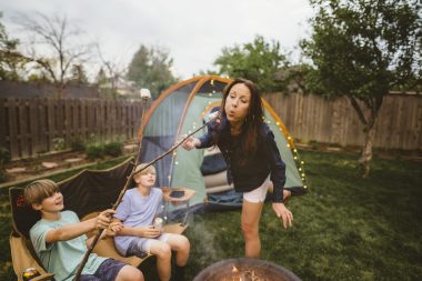 7 REASONS CAMPING AT HOME IS ACTUALLY PRETTY GREAT  (+ A FEW GOOD THINGS THAT CANNOT BE CANCELLED)