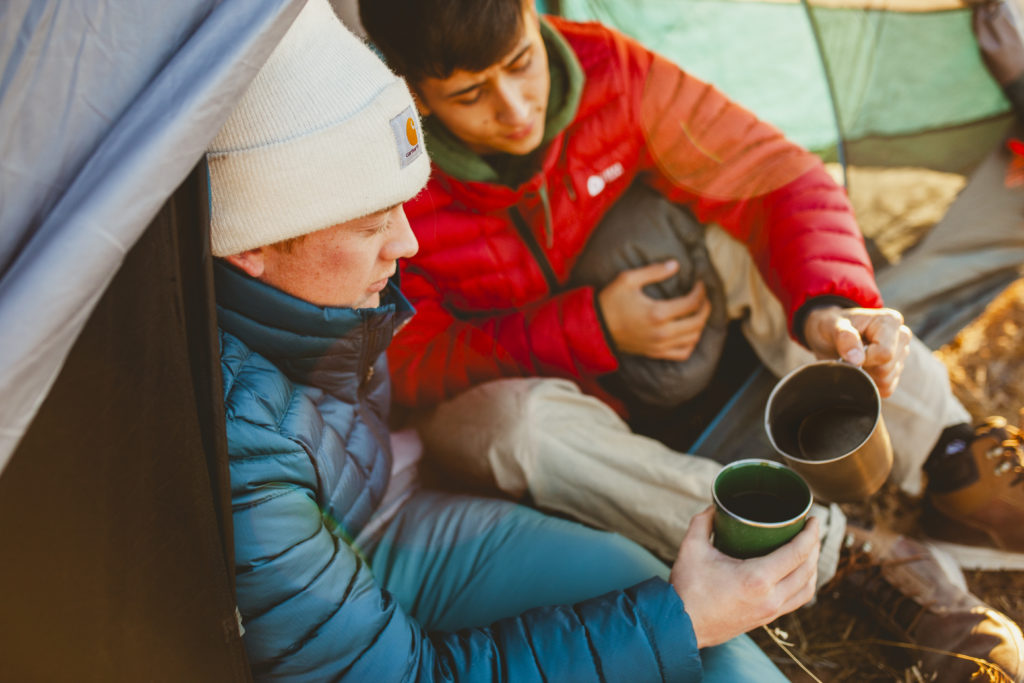 Stay warm while camping with these camping pro tips